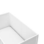 Graco Theo Convertible Crib (White) - Converts from Baby Crib to Toddler Bed and Daybed, Fits Standard Full-Size Crib Mattress, Adjustable Mattress Support Base by Storkcraft