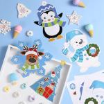 Christmas Crafts for Kids, Christmas Arts and Crafts DIY Christmas Tree Ornament Kit Make Your Own Christmas Craft Projects for Kids Ages 4-8 8-12, 4 Styles (24) by Civaner