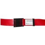 Secure SPGB-60R Easy Clean Transfer Gait Belt for Seniors, 60" x 2" - Coated Vinyl Elderly Patient Safety Aid for Caregiver, Nurses, Therapy by Personal Safety Corporation