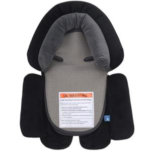 COOLBEBE Upgraded 3-in-1 Baby Head Neck Body Support Pillow for Newborn Infant Toddler - Extra Soft Car Seat Insert Cushion Pad, Perfect for Carseats, Strollers, Swing from COOLBEBE