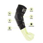 DonJoy Performance Bionic Elbow Brace II - Large - Maximum Hinged Support for Elbow Hyperextension, UCL, Tommy John Ligament Injury, Dislocated Elbow for Football, Lacrosse, Rugby, Basketball by DonJoy