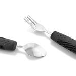 Celley Adaptive Utensils for Elderly, Arthritis, Parkinsons and Handicapped, Non-Weighted, 4 Pcs Set from Celley
