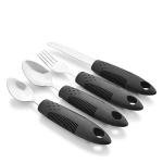 Celley Adaptive Utensils for Elderly, Arthritis, Parkinsons and Handicapped, Non-Weighted, 4 Pcs Set from Celley
