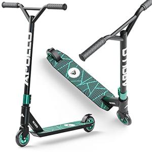 APOLLO Pro Scooter Genius Pro 4.0 - Trick Pro Scooters for Teens, Adults and Kids 6+ Years - Cool, Sturdy Design, Reliable Grip, Stunt Scooter, Freestyle Scooter, 220 LBS by Apollo