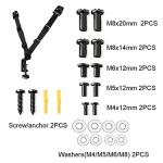 JOLIRSBOX Child Proof TV Safety Straps- TV Earthquake Strap Furniture Anchors Work for Baby Proofing Secures to TV Stand and Walls,Heavy Duty Metal Plate, Adjustable Strap, No Plastic Parts from RSBELL