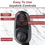 Zipâr PC Power Electric Wheelchair - Full Size Long Range Motorized Wheelchair - Electric Wheelchairs for Adults, Seniors, Elderly, Travel- Power Wheelchair 19.5 Inch Seat - Extended Battery by Zip'r