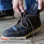 Shoe Lifts for Men and Women | Elevated, Cushioned Heel Inserts and Arch Support Insoles | Lifted, Supportive Comfort | and Breathable (2.75" Height) from Burlingham