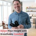 Shoe Lifts for Men and Women | Elevated, Cushioned Heel Inserts and Arch Support Insoles | Lifted, Supportive Comfort | and Breathable (2.75" Height) from Burlingham