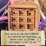iDventure Cluebox Escape Room in a Box -Davy Jones Locker - Escape Game - Smart Wooden Puzzle - Unique Puzzle Games - Escape Box Games Adults - Puzzle Box for Kids (14+) - Brainteaser with a Secret from iDventure