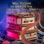 iDventure Cluebox Escape Room in a Box -Davy Jones Locker - Escape Game - Smart Wooden Puzzle - Unique Puzzle Games - Escape Box Games Adults - Puzzle Box for Kids (14+) - Brainteaser with a Secret from iDventure