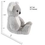 Vermont Teddy Bear Stuffed Koala - Oh So Soft Koala Stuffed Animal, Plush Toy, Grey, 18 Inch from Vermont Teddy Bear