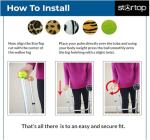 STARTOP Deluxe Pre Cut Walker Tennis Ball Glides - Walkers Legs Universal Precut Glide Balls, Accessories Gifts for Elderly Seniors or Medical Rehab (Yellow) from JBE