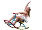 SLIDEWHIZZER Kids Rocking Chair Seesaw Rider: Safe Home Playground Backyard Equipment, Rocker Single Teeter Totter for Youth Junior Kids. (Kid First Seesaw) from SLIDEWHIZZER
