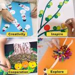 Arts and Crafts for Kids - 40 Creative Painting Arts 350+pcs Painting Kits Ages 3 4 5 6 7 8 9 10 11 & 12 Year Old Girls & Boys - Art Supplies Set - Gift Ideas for Drawing Beginners Activity Toys by Huizhou Shanghe Ecommerce Co.Ltd
