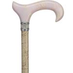 Creme Pearlz Adjustable Cane by Royal Canes