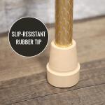 Switch Sticks Walking Cane for Men or Women, Foldable and Adjustable from 32-37 Inches, Engraved Pearl Gold from Switch Sticks