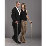Switch Sticks Walking Cane for Men or Women, Foldable and Adjustable from 32-37 Inches, Engraved Pearl Gold from Switch Sticks