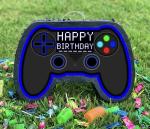Blue Video Game Controller Pinata (Small Stick Included) 17.5âx11âx 5â Perfect for Birthday Gamer Parties, Party Decor, Gaming theme parties and other Decorations- By Jergrim from G&Co.