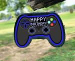 Blue Video Game Controller Pinata (Small Stick Included) 17.5âx11âx 5â Perfect for Birthday Gamer Parties, Party Decor, Gaming theme parties and other Decorations- By Jergrim from G&Co.