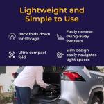 Drive Medical Lightweight Steel Transport Wheelchair, Fixed Full Arms, 17" Seat, Silver Vein from Drive Medical