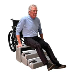 ResQUp Self-Help Senior Lift | Get Up from Floor | Lightweight Strong Portable Easy to Use and Store | No Assembly No Slings No Pumping (Graystone) by Safe Patient Solutions