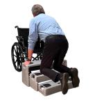 ResQUp Self-Help Senior Lift | Get Up from Floor | Lightweight Strong Portable Easy to Use and Store | No Assembly No Slings No Pumping (Graystone) by Safe Patient Solutions