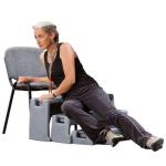 ResQUp Self-Help Senior Lift | Get Up from Floor | Lightweight Strong Portable Easy to Use and Store | No Assembly No Slings No Pumping (Graystone) by Safe Patient Solutions