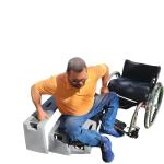 ResQUp Self-Help Senior Lift | Get Up from Floor | Lightweight Strong Portable Easy to Use and Store | No Assembly No Slings No Pumping (Graystone) by Safe Patient Solutions