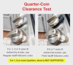 Vadiff Silicone Gas Stove Child Safety Knob Locks | Stove Knob Cover (5 Pk) (Black) by VADIFF