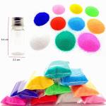 Guaishou DIY Sand Art and Crafts Kit Wishing Bottles Colorful Sands Beach Sea Shells Message Paper from Guaishou