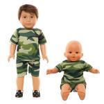 BARWA Boy Doll Clothes 6 Sets Boy Doll Clothes Daily Casual Clothes Outfits Compatible for 14 to 16 Inch Baby Doll and 18 Inch Boy Dolls from Barwa