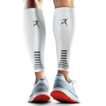 Rymora Leg Compression Sleeve, Calf Support Sleeves Legs Pain Relief for Men and Women, Comfortable and Secure Footless Socks for Fitness, Running, and Shin Splints â White, X-Large (One Pair) by Rymora