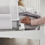 Regalo Swing Down Crib Rail, with Reinforced Anchor Safety System from Regalo