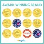 Regalo Swing Down Crib Rail, with Reinforced Anchor Safety System from Regalo