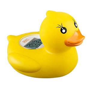 b&h Baby Thermometer, The Infant Baby Bath Floating Toy Safety Temperature Thermometer (Lady Duck) by B&H