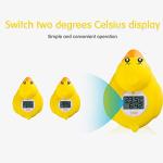 b&h Baby Thermometer, The Infant Baby Bath Floating Toy Safety Temperature Thermometer (Lady Duck) by B&H