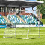 FORZA Steel42 Soccer Goals [4 Sizes] | Premium Steel Soccer Goals for Backyard | Soccer Nets for Backyard | Soccer Training Equipment | Weatherproof Kids Soccer Goal (8ft x 6ft) by Net World Sports