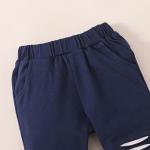 Newborn Baby Boy Clothes Summer Outfits Premature Clothes Boys Cute Infant Boy Outfits Cotton Short Sleeve Blue Romper Ripped Pants Set 0-3 Months Baby Boys Clothes from 