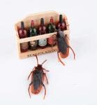 Ksquares Prank Fake Roaches, Favorite Trick Joke Toys Look Real, Scary Insects Realistic Plastic Bugs, Novelty Cockroach for Party, Christmas, Halloween from Ksquares