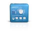 Medline FitRight Super Adult Incontinence Underwear, Maximum Absorbency, Large, 40"-56", 4 Packs of 20 (80 Total) FIT33505A from Medline Industries Healthcare