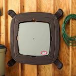 Little Tikes Fold 'n Store Picnic Table with Market Umbrella, Brown (632433M) from MGA Entertainment