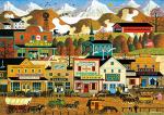 Buffalo Games - Charles Wysocki - Pete's Gambling Hall - 500 Piece Jigsaw Puzzle by Buffalo Games
