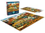Buffalo Games - Charles Wysocki - Pete's Gambling Hall - 500 Piece Jigsaw Puzzle by Buffalo Games
