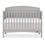 Dream On Me Eden 5-in-1 Convertible Full Panel Crib in Pebble Grey by AmazonUs/DREAY