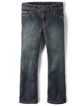 The Children's Place boys Basic Bootcut Jeans, Dustbowl Wash, 10 from The Children's Place Children's Apparel