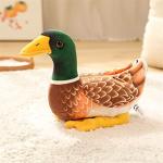 JIANEEXSQ Realistic Mallard Duck Plush Stuffed Animal Toy Gift for Kids (Green) from LINGLONGSHIJI