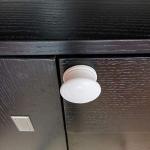 Baby Proofing Magnetic Cabinet Locks Child Proof Extra Magnet (4 Pack) Universal Replacement Keys for Magnetic Locking System - Baby Safety Latch for Drawers and Cabinet - 4 Key Holders Included by AILUOQI