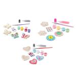 Melissa & Doug Paint & Decorate Your Own Wooden Magnets Craft Kit â Butterflies, Hearts, Flowers from Melissa & Doug