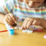 Melissa & Doug Paint & Decorate Your Own Wooden Magnets Craft Kit â Butterflies, Hearts, Flowers from Melissa & Doug