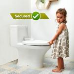 Baby Toilet Lock (2 Pack) Ideal Baby Proof Toilet Lid Lock with Arm â No Tools Needed Easy Installation with 3M Adhesive â Top Safety Toilet Seat Lock â Fits Most Toilets â White from Wappa